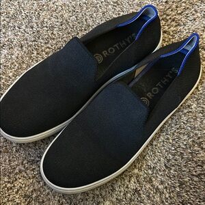 Rothy's Black Slip-On Shoes